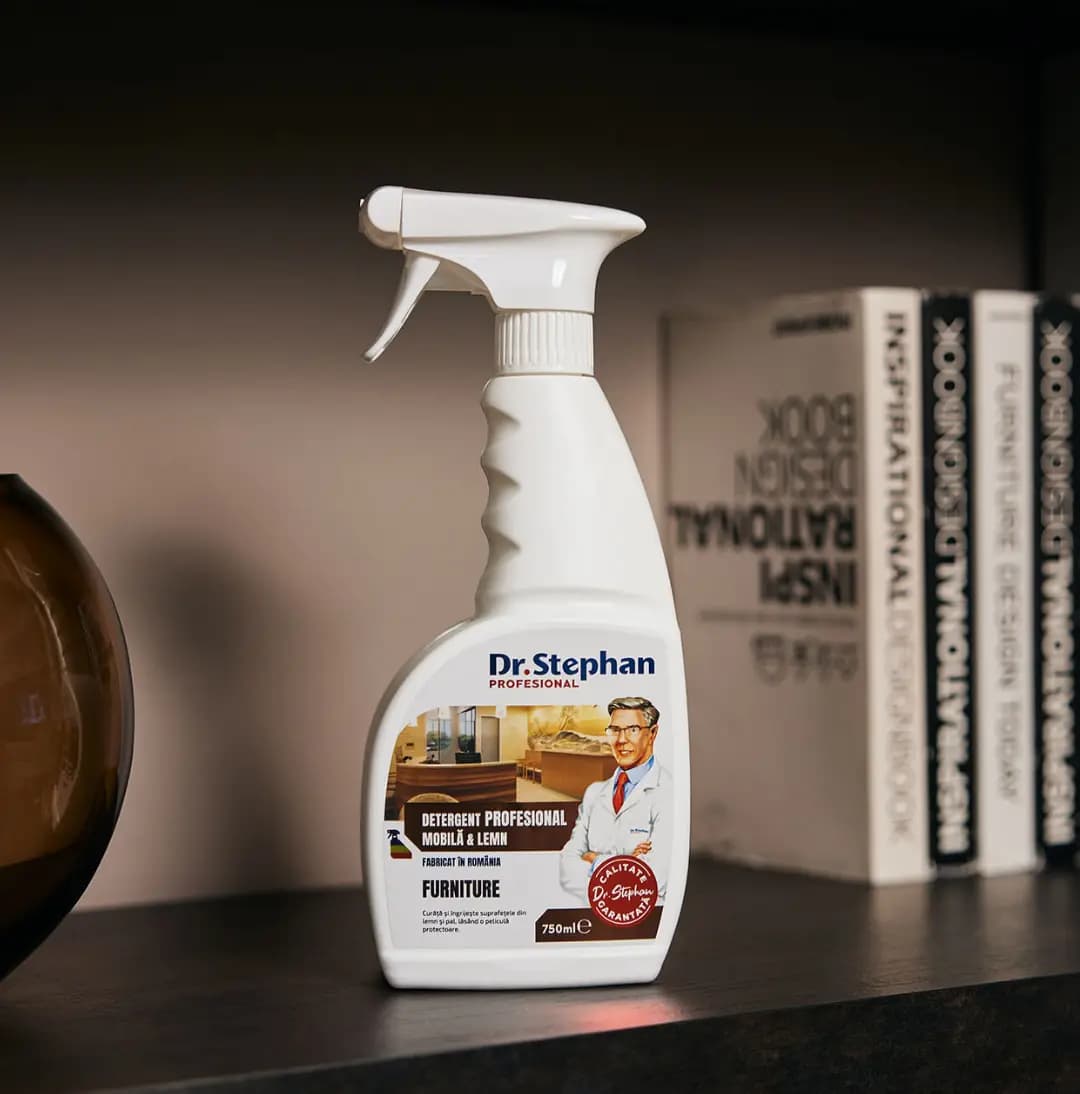 Dr. Stephan Furniture, detergent profesional pentru mobilă și lemn