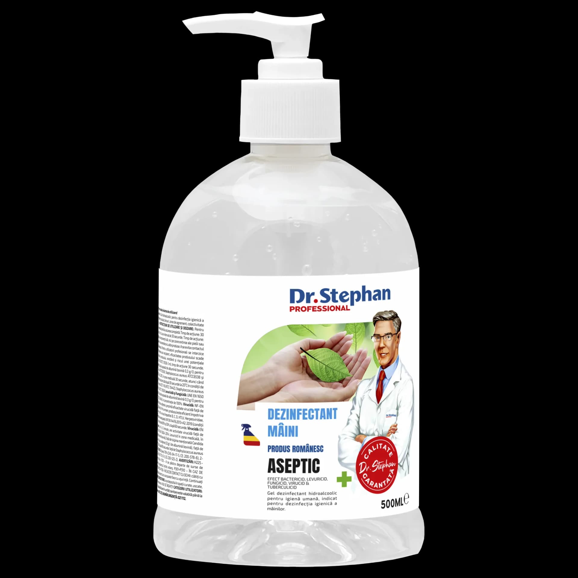 DR. STEPHAN ASEPTIC GEL DE MAINI DEZINFECTANT 500ML