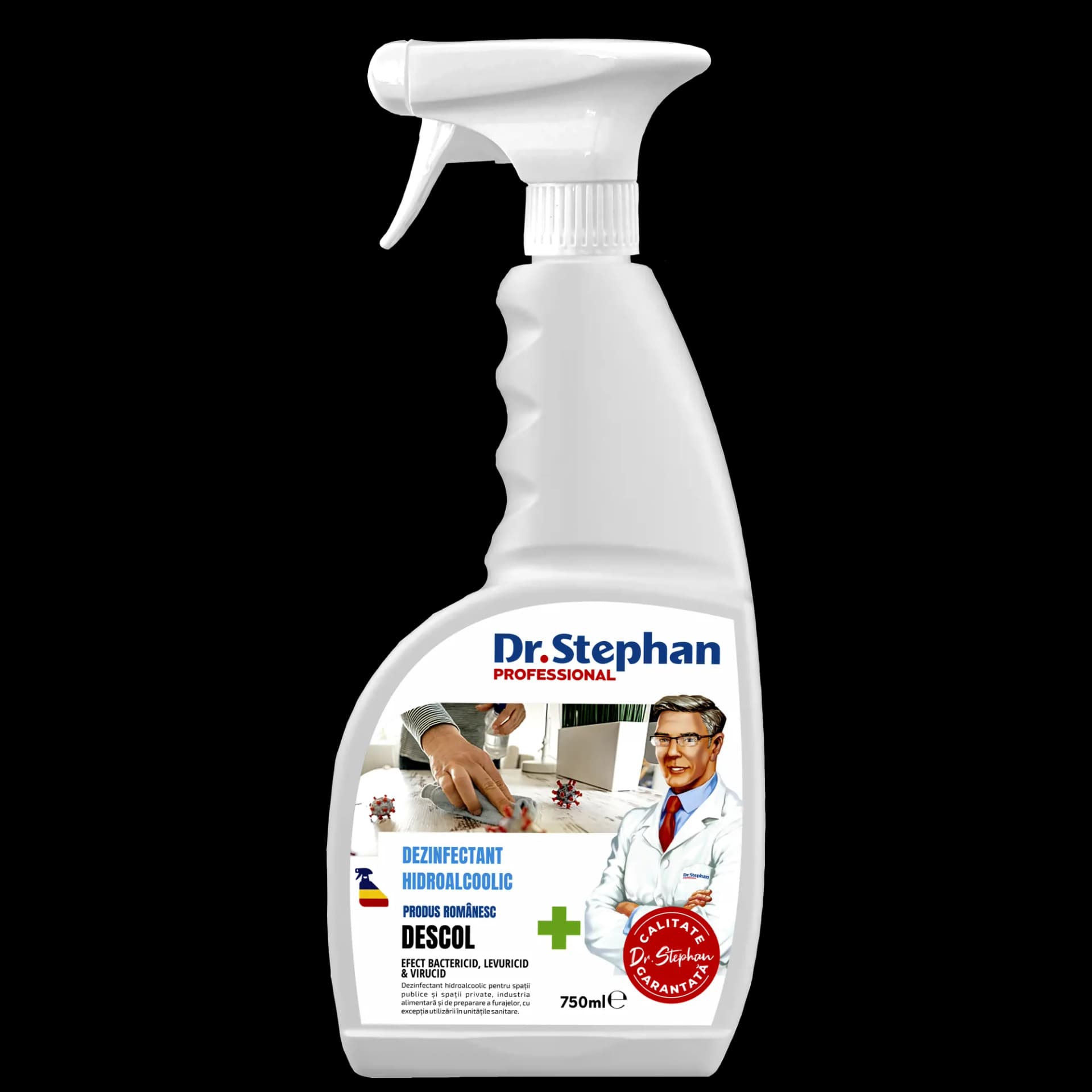 DR. STEPHAN DEZINFECTANT HIDROALCOOLIC DESCOL 750ML